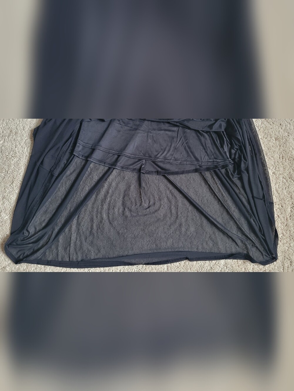 TORRID BLACK MESH, LINED DRESS, size 1x - Picture 6 of 10
